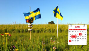 Röda dagar i juni 2025 – Nationaldag, pingst och midsommar